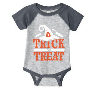 Trick Or Treat Halloween Witch Infant Baby Jersey Bodysuit