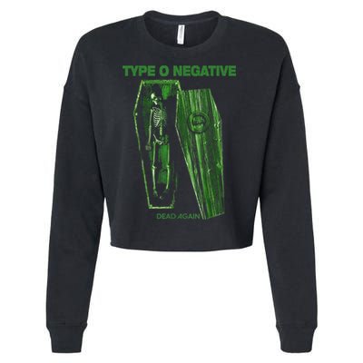 TYPE ONEGATIVE Cropped Pullover Crew