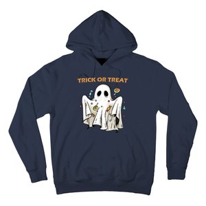 Trick Or Treat Candy Ghost Halloween Hoodie