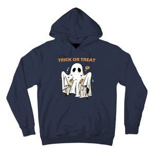 Trick Or Treat Candy Ghost Halloween Tall Hoodie