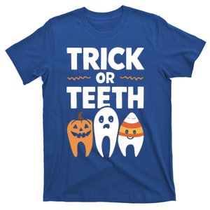 Trick Or Th Funny Dental Halloween Treat Dentist Funny Gift T-Shirt