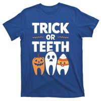 Trick Or Th Funny Dental Halloween Treat Dentist Funny Gift T-Shirt