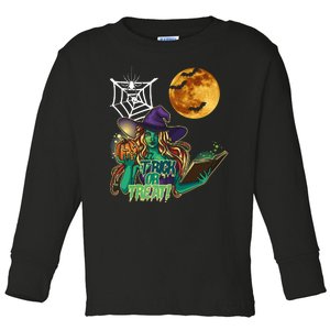 Trick Or Treat Toddler Long Sleeve Shirt