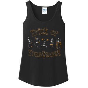 Trick Or Treatt Pt Physical Therapy Therapist Halloween Ladies Essential Tank