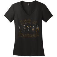 Trick Or Treatt Pt Physical Therapy Therapist Halloween Women's V-Neck T-Shirt