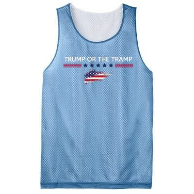 Trump Or The Tramp 2024 Vote Vance 2024 Mesh Reversible Basketball Jersey Tank