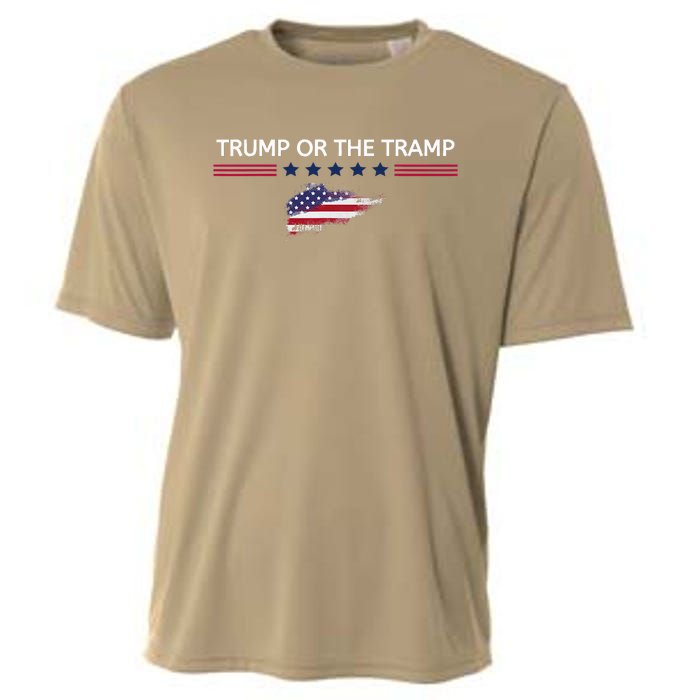 Trump Or The Tramp 2024 Vote Vance 2024 Cooling Performance Crew T-Shirt