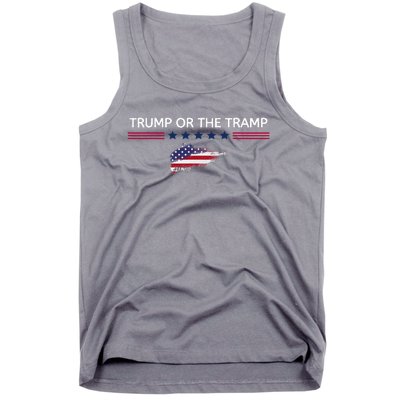 Trump Or The Tramp 2024 Vote Vance 2024 Tank Top