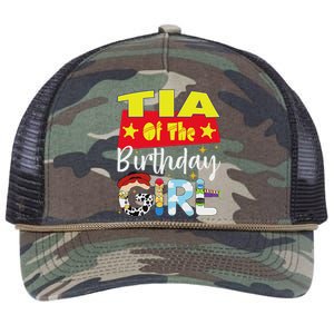 Tia Of The Birthday Girl Toy Familly Matching Story Retro Rope Trucker Hat Cap