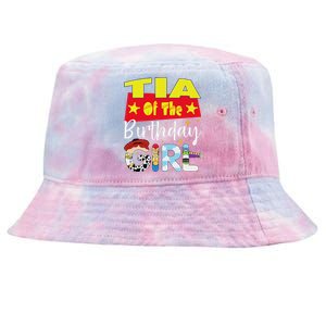 Tia Of The Birthday Girl Toy Familly Matching Story Tie-Dyed Bucket Hat