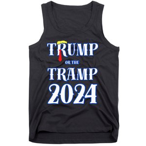 Trump Or The Tramp 2024 Vote For Trump Trump Vance 2024 Tank Top