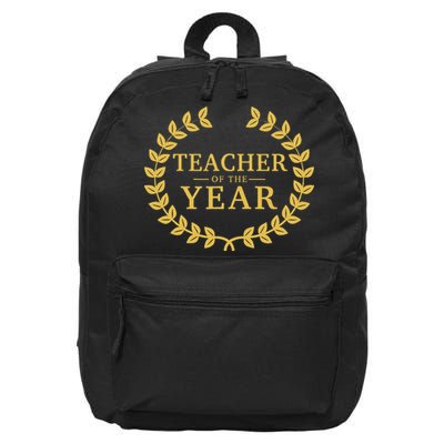 Teacher Of The Year Greatest Ever Award Day 16 in Basic Backpack