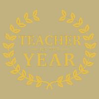 Teacher Of The Year Greatest Ever Award Day Cooling Performance Crew T-Shirt