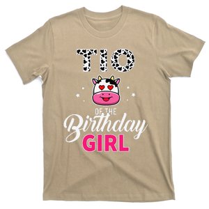 Tio Of The Birthday For Girl Cow Farm Birthday T-Shirt