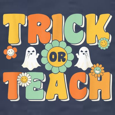 Trick Or Teach Funny Teacher Halloween Costume Teacher T-Shirt