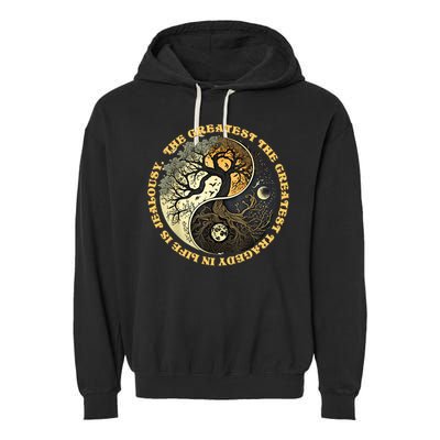 Tree Of The Mystical Life Zen Yoga Meditation Gift Funny Gift Garment-Dyed Fleece Hoodie