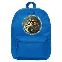 Tree Of The Mystical Life Zen Yoga Meditation Gift Funny Gift 16 in Basic Backpack