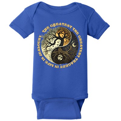 Tree Of The Mystical Life Zen Yoga Meditation Gift Funny Gift Baby Bodysuit