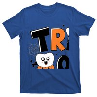 Trick Or Th Funny Dental Halloween Treat Dentist Gift T-Shirt