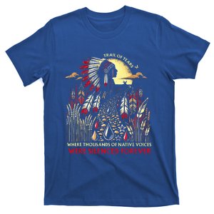 Trail Of Tears Where Thousands Of Native Voices Were T-Shirt