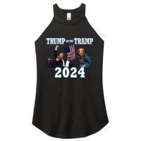 Trump Or The Tramp 2024 Vote For Trump Trump Vance 2024 Women's Perfect Tri Rocker Tank