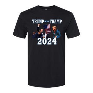 Trump Or The Tramp 2024 Vote For Trump Trump Vance 2024 Softstyle CVC T-Shirt