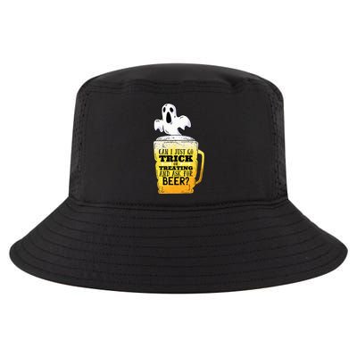 Trick Or Treating Beer Funny Cool Comfort Performance Bucket Hat