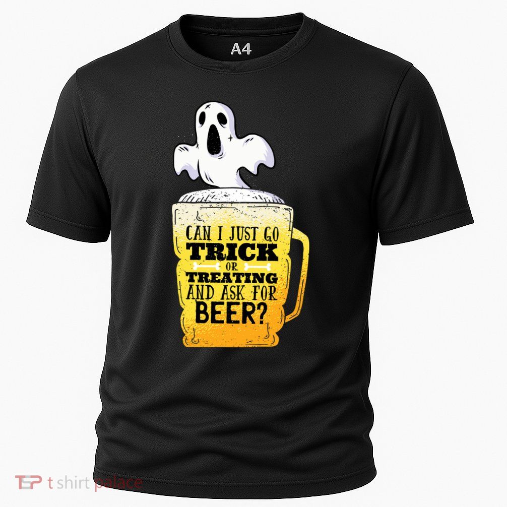 Trick Or Treating Beer Funny Performance Shirt