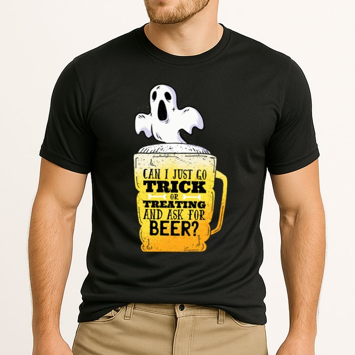 Trick Or Treating Beer Funny Cooling Performance Crew T-Shirt