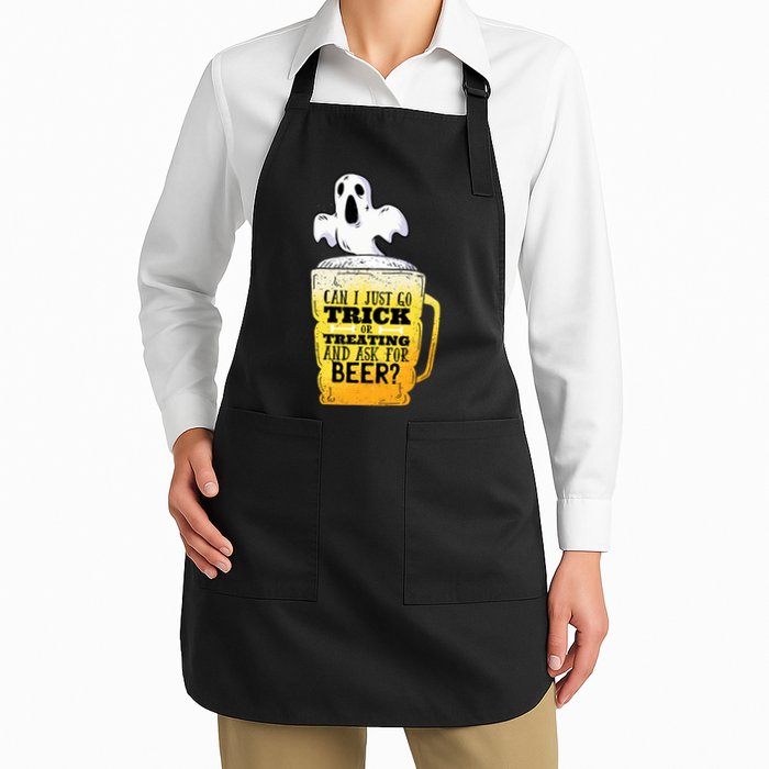 Trick Or Treating Beer Funny Apron