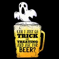 Trick Or Treating Beer Funny Sustainable Bucket Hat