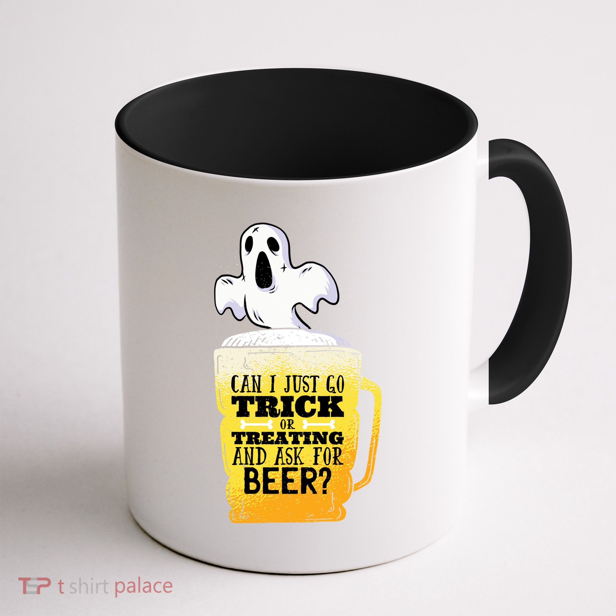 Trick Or Treating Beer Funny Mug