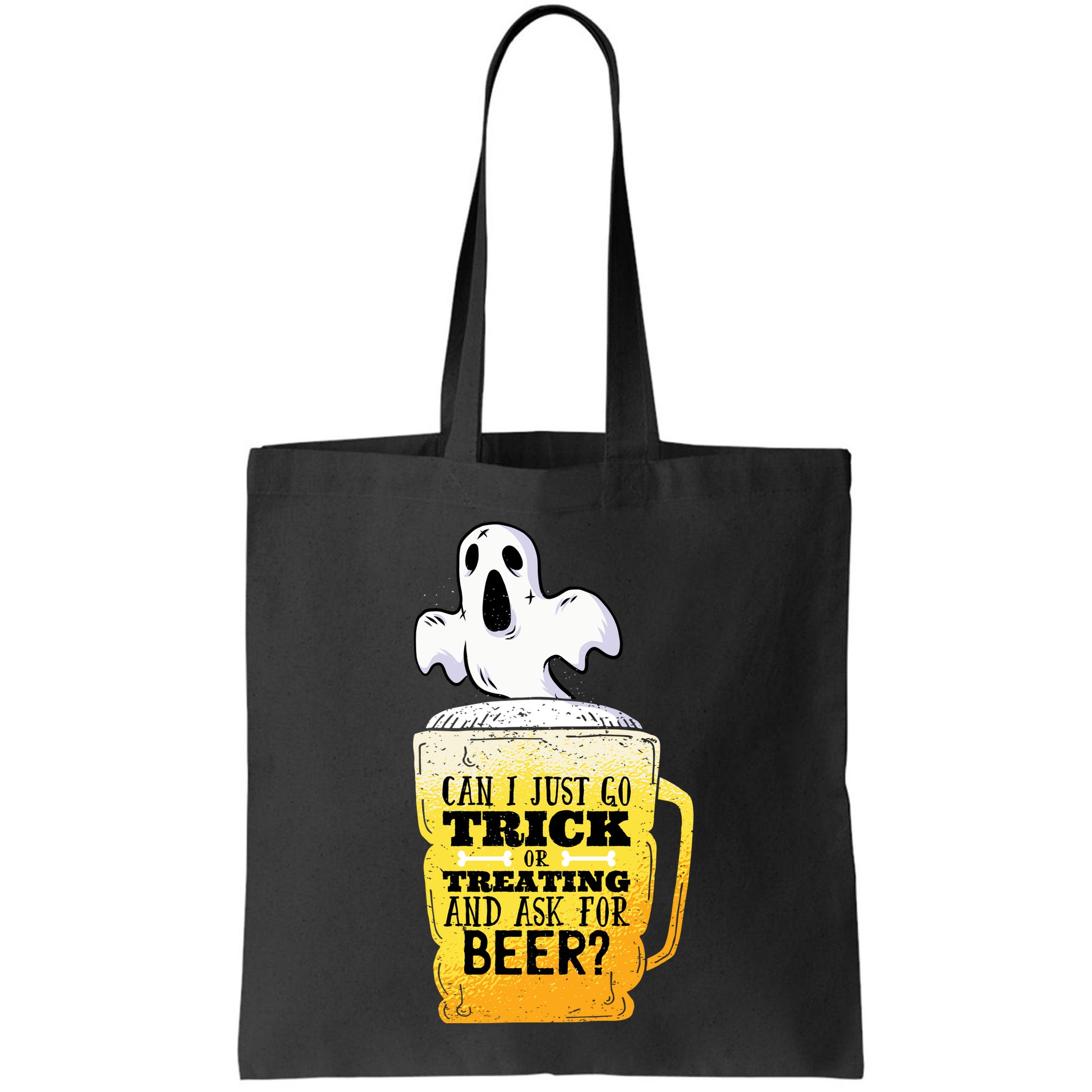 Trick Or Treating Beer Funny Bag