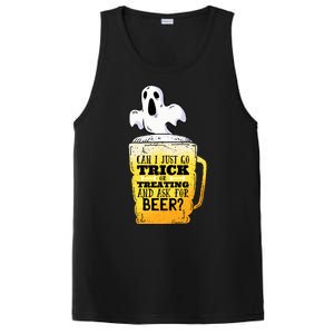 Trick Or Treating Beer Funny PosiCharge Competitor Tank