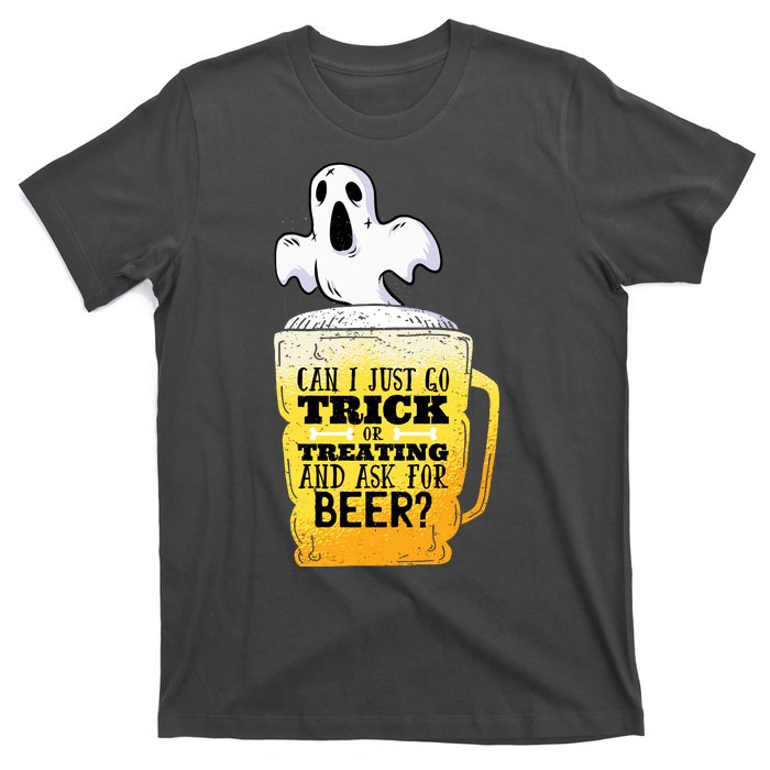 Trick Or Treating Beer Funny T-Shirt