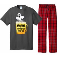 Trick Or Treating Beer Funny Pajama Set