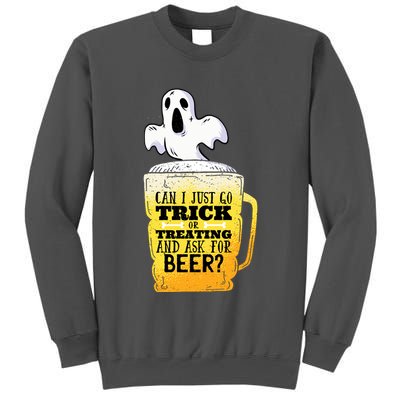 Trick Or Treating Beer Funny Tall Sweatshirt