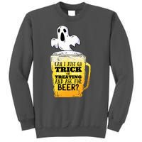 Trick Or Treating Beer Funny Tall Sweatshirt