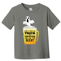 Trick Or Treating Beer Funny Toddler T-Shirt