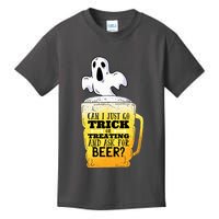 Trick Or Treating Beer Funny Kids T-Shirt