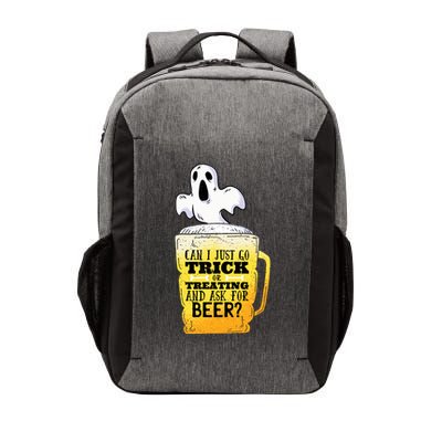 Trick Or Treating Beer Funny Vector Backpack