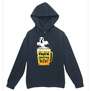 Trick Or Treating Beer Funny Urban Pullover Hoodie