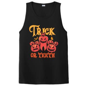 Trick Or Teeth Halloween Costume Dentist Gift PosiCharge Competitor Tank