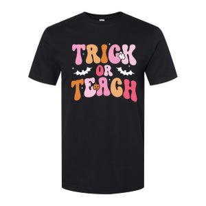 Trick Or Teach Halloween Teacher Kids Teacher Life Softstyle CVC T-Shirt