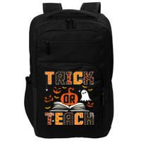 Trick Or Teach Retro Halloween Teacher Costume Impact Tech Backpack