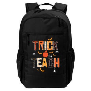 Trick Or Teach Retro Halloween Teacher Costume Daily Commute Backpack