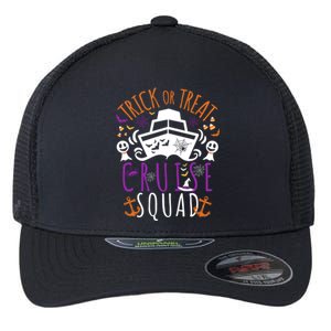 Trick Or Treat Cruise Squad Cruise Halloween Costume Adults Gift Flexfit Unipanel Trucker Cap