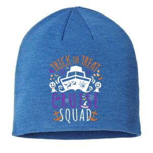 Trick Or Treat Cruise Squad Cruise Halloween Costume Adults Gift Sustainable Beanie