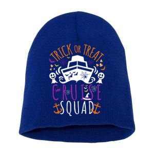 Trick Or Treat Cruise Squad Cruise Halloween Costume Adults Gift Short Acrylic Beanie