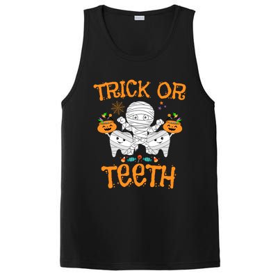 Trick Or Th Funny Halloween Dental Squad Matching Funny Gift PosiCharge Competitor Tank